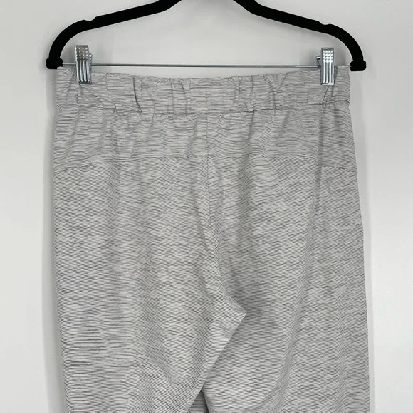 Lululemon Women's Light Gray Drawstring Elastic Waist Casual Sweatpants Size 6 - Picture 7 of 9
